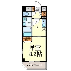 プランドール城見通の物件間取画像